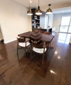 meja solid kayu trembesi-meja makan kayu besar-meja dari kayu besar-meja makan kayu trembesi