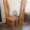 kursi makan kayu solid trembesi-kursi makan kayu utuh-kursi cafe minimalis-kursi makan minimalis trembesi