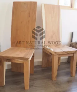 kursi makan blok kayu trembesi-kursi makan kayu solid trembesi-kursi makan kayu utuh-kursi cafe minimalis-kursi makan minimalis trembesi