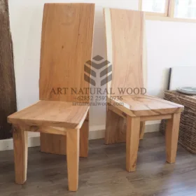 kursi makan blok kayu trembesi-kursi makan kayu solid trembesi-kursi makan kayu utuh-kursi cafe minimalis-kursi makan minimalis trembesi