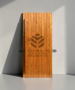PINTU MINIMALIS KAYU TREMBESI