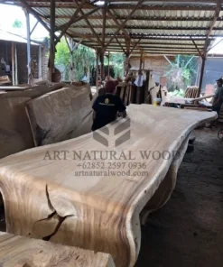 meja dapur elegan kayu trembesi-meja dapur bar-meja dapur alami-meja dapur minimalis kayu