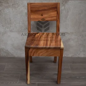 kursi makan minimalis kayu trembesi-kursi makan antik