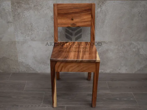 kursi makan minimalis kayu trembesi-kursi makan antik