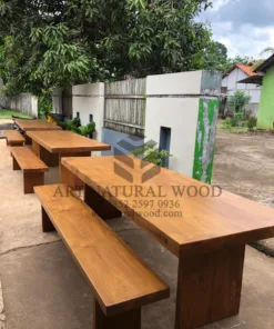 meja kayu jati solid-meja makan kayu jati-meja jati besar-meja jati minimalis