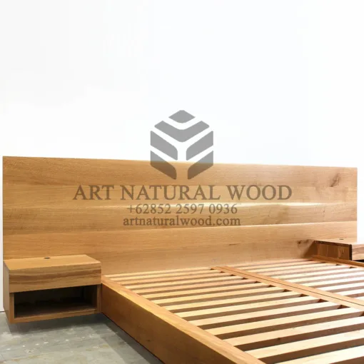 tempat tidur kayu minimalis-tempat tidur kayu jati-tempat tidur minimalis modern