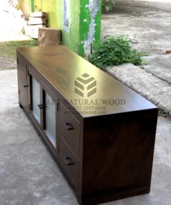 bufet minimalis kayu trembesi-bufet antik kayu-bufet kayu minimalis antik