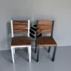 kursi minimalis kayu trembesi-kursi makan minimalis industrial