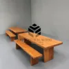 meja kayu jati solid-meja makan kayu jati-meja jati besar-meja jati minimalis