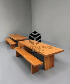 meja kayu jati solid-meja makan kayu jati-meja jati besar-meja jati minimalis