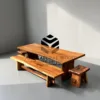 meja makan kayu panjang trembesi-meja kayu besar-meja makan kayu trembesi-meja makan kayu solid-meja makan minimalis