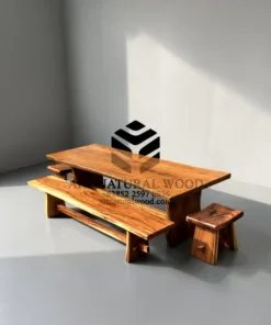meja makan kayu panjang trembesi-meja kayu besar-meja makan kayu trembesi-meja makan kayu solid-meja makan minimalis