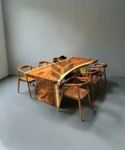 meja makan kayu trembesi besar-meja makan kayu minimalis-meja kayu besar-meja kayu unik