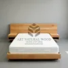 tempat tidur kayu minimalis-tempat tidur kayu jati-tempat tidur minimalis modern