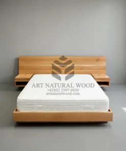 tempat tidur kayu minimalis-tempat tidur kayu jati-tempat tidur minimalis modern