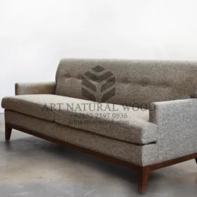 sofa tamu minimalis kayu jati-sofa 2 dudukan-sofa modern minimalis