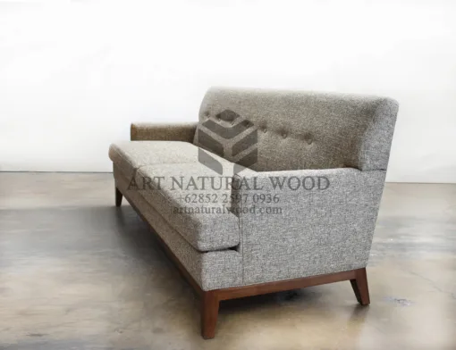 sofa tamu minimalis kayu jati-sofa 2 dudukan-sofa modern minimalis