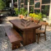 meja makan kayu suar-meja makan trembesi-meja kayu besar-meja kayu alamai
