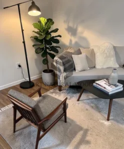 kursi tamu minimalis kayu jati-sofa tamu miniamil-sofa single seat