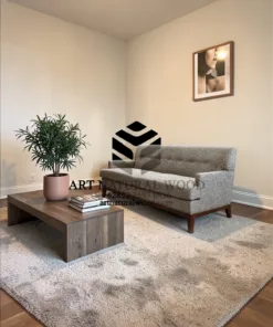 Alternative view of SOFA TAMU MINIMALIS KAYU JATI