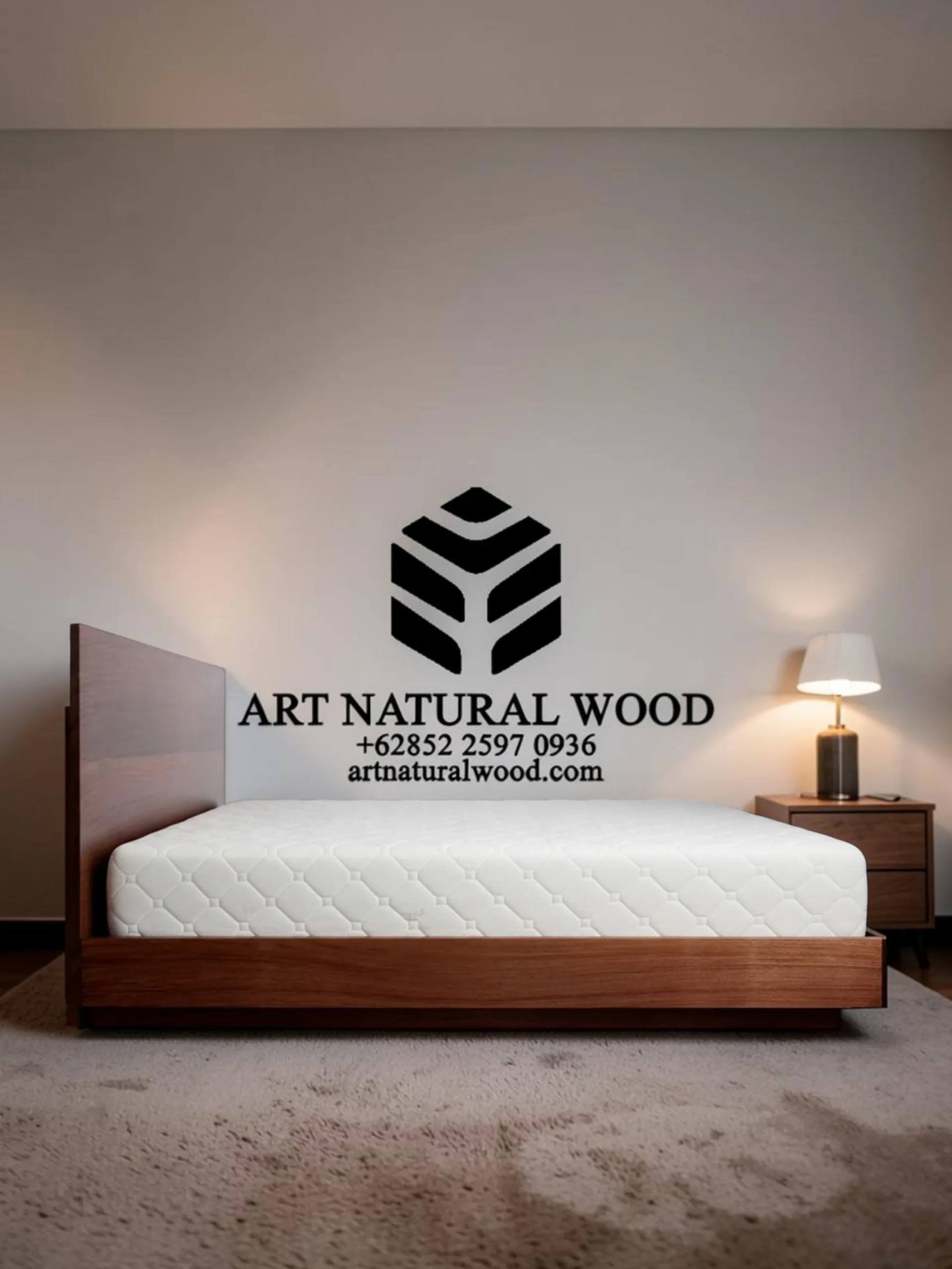 tempat tidur kayu minimalis-dipan minimalis-headboard minimalis-dipan kayu minimalis
