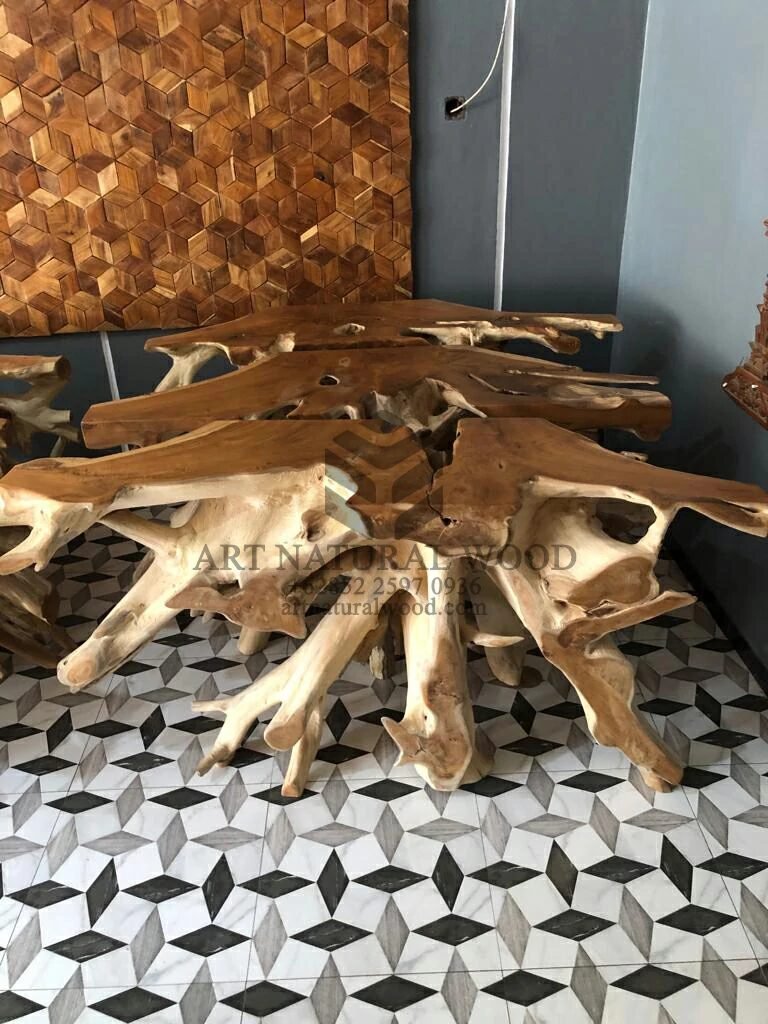 meja akar kayu-meja akar jati termahal-akar kayu jati antik-meja konsul akar