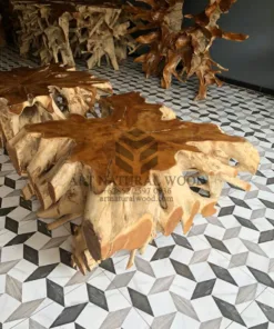 meja tamu akar kayu trembesi-coffee table kayu-meja kayu unik-meja kayu antik-meja tamu kayu