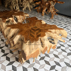 meja tamu akar kayu trembesi-coffee table kayu-meja kayu unik-meja kayu antik-meja tamu kayu