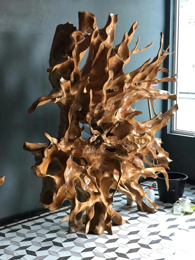 wall decor kayu unik-hiasan akar-hiasan dinding kayu-hiasan dinding unik-artwork kayu