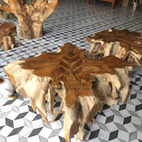 meja tamu akar kayu trembesi-coffee table kayu-meja kayu unik-meja kayu antik-meja tamu kayu
