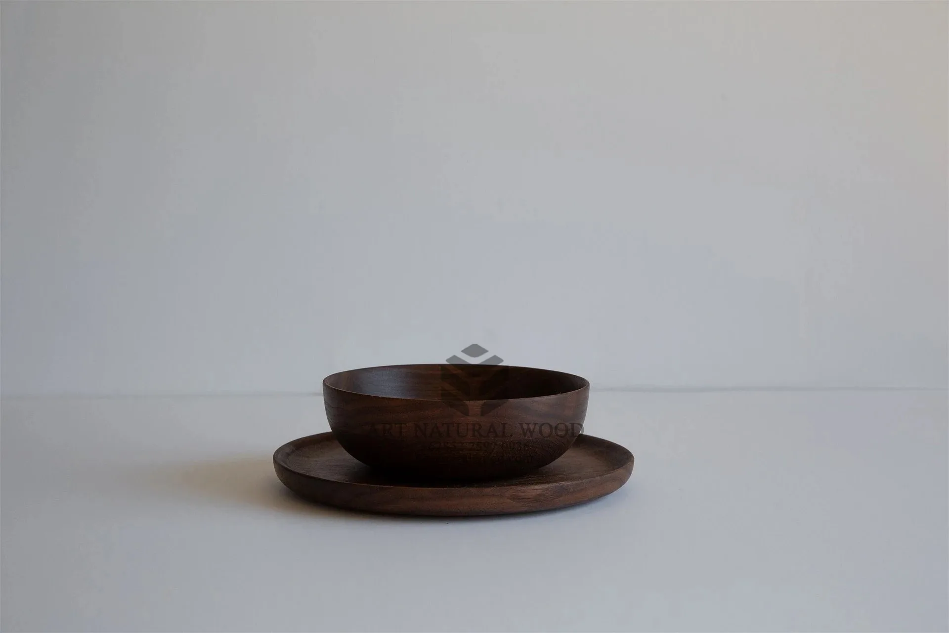 tatakan piring kayu-tableware kayu-alas piring dari kayu-peralatan makan dari kayu