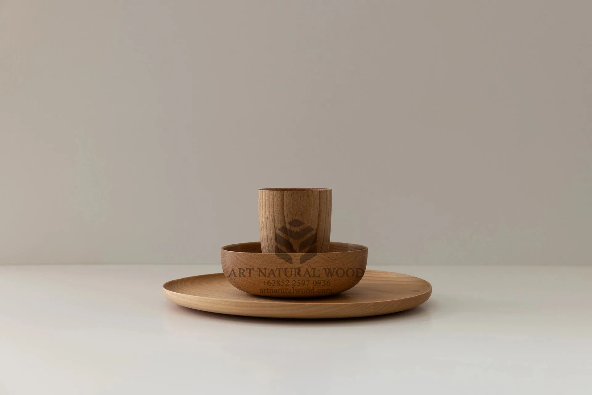 alas piring kayu-tbleware kayu-tatakan piring kayu-mangkok kayu-piring kayu