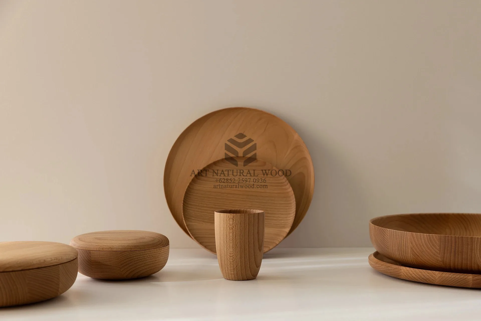 gelas kayu-cangkir kayu-mug kayu-gelas kayu cantik-tablewar kayu-wooden tableware