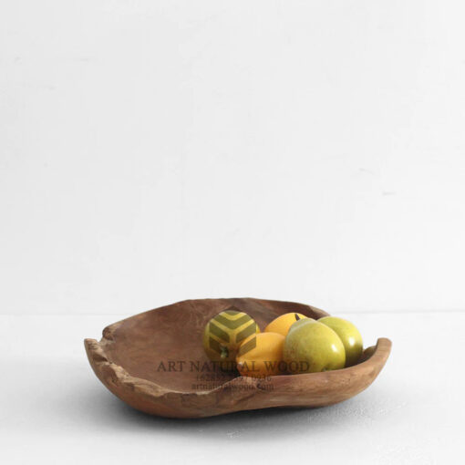 mangkuk buah kayu-piring buah kayu-tempatbuah kayu-tableware kayu-wooden tableware
