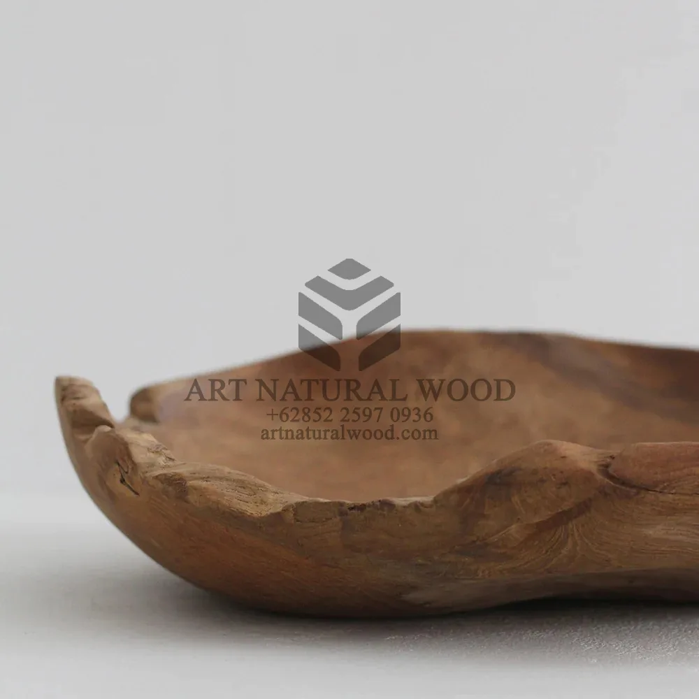 mangkuk buah kayu-piring buah kayu-tempatbuah kayu-tableware kayu-wooden tableware