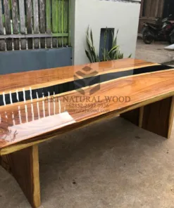 meja resin kayu trembesi-meja kayu resin-meja epoxy