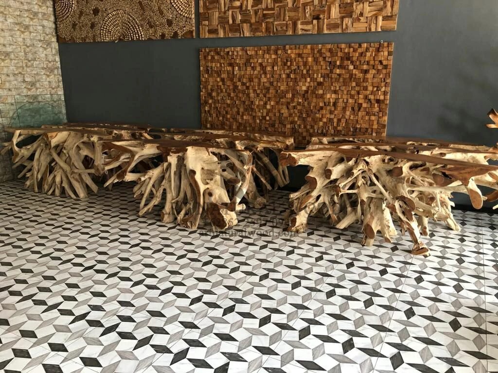 meja akar kayu-meja akar jati termahal-akar kayu jati antik-meja konsul akar