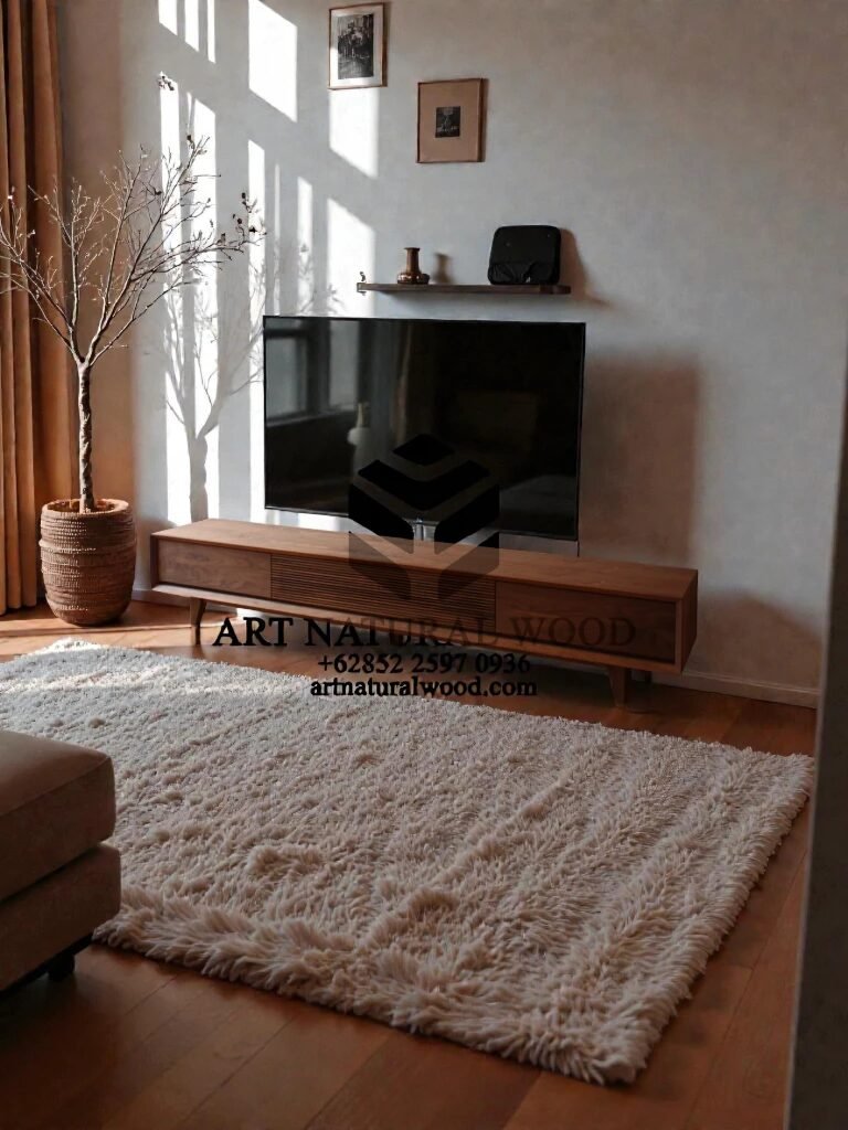 bufet minimalis modern-bufet tv minimalis modern-bufet tv kayu jati-tv stand