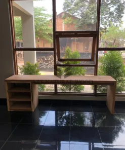 meja kantor minimalis kayu trembesi-meja biro kantor-meja kerja minimalis-meja kantor panjang