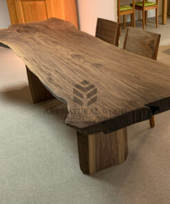 meja rapat minimalis kayu trembesi-meja meeting kayu solid-meja kantor-conference table