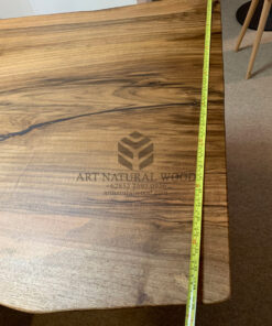 meja makan kayu trembesi natural-meja makan natural-meja kayu alami-meja kayu besar