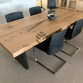 meja rapat kantor kayu besar-meja meeting kantor-meja rapat minimalis
