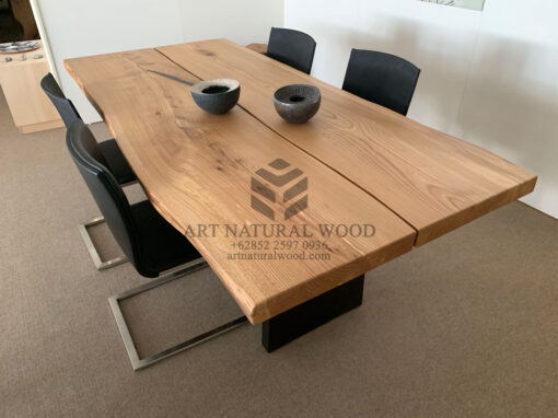 meja rapat kantor kayu besar-meja meeting kantor-meja rapat minimalis