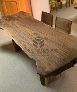 meja rapat minimalis kayu trembesi-meja meeting kayu solid-meja kantor-conference table