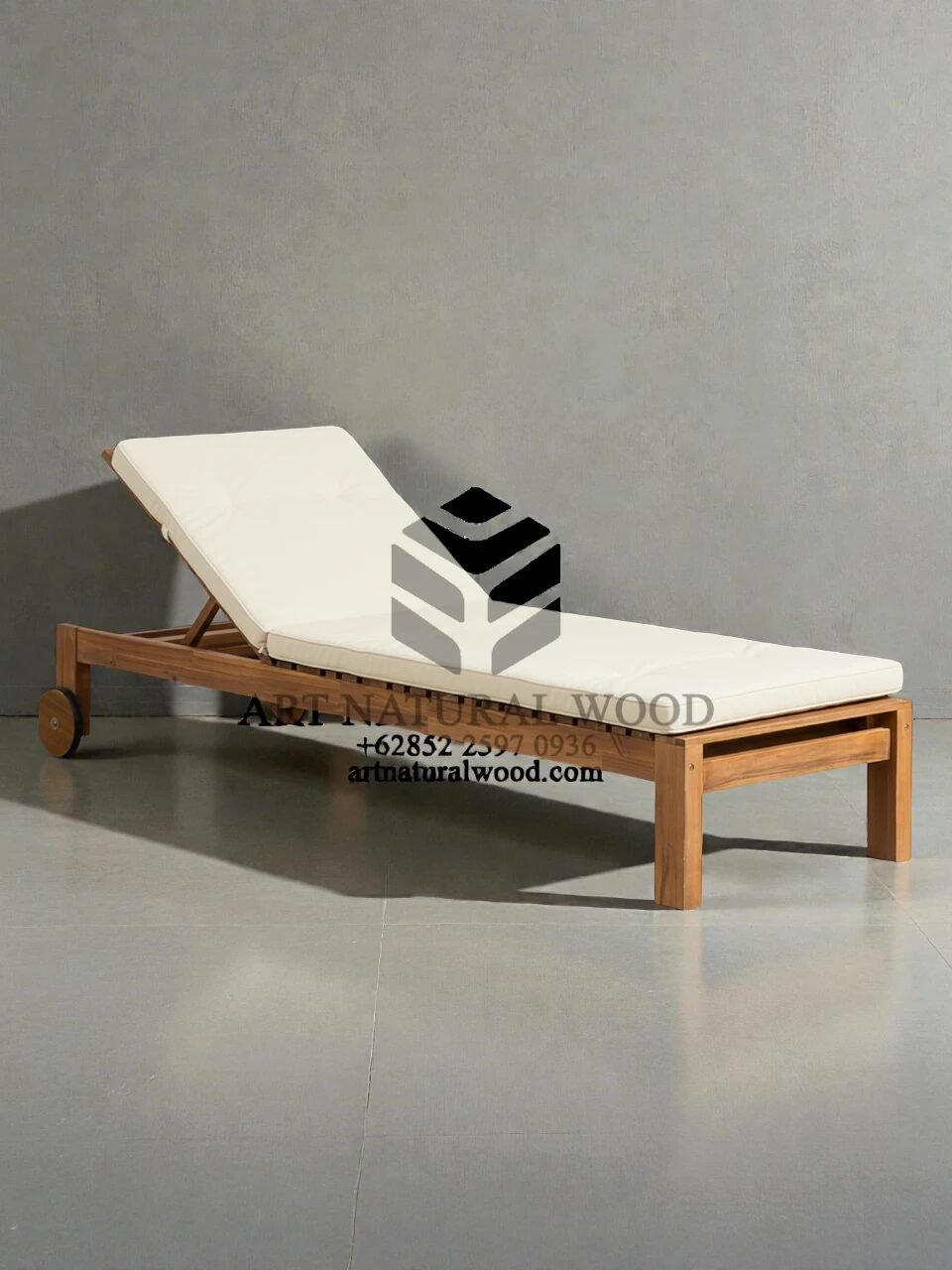 lounger minimalis kayu jati-furniture garden-furniture outdoor-daybad outdoor