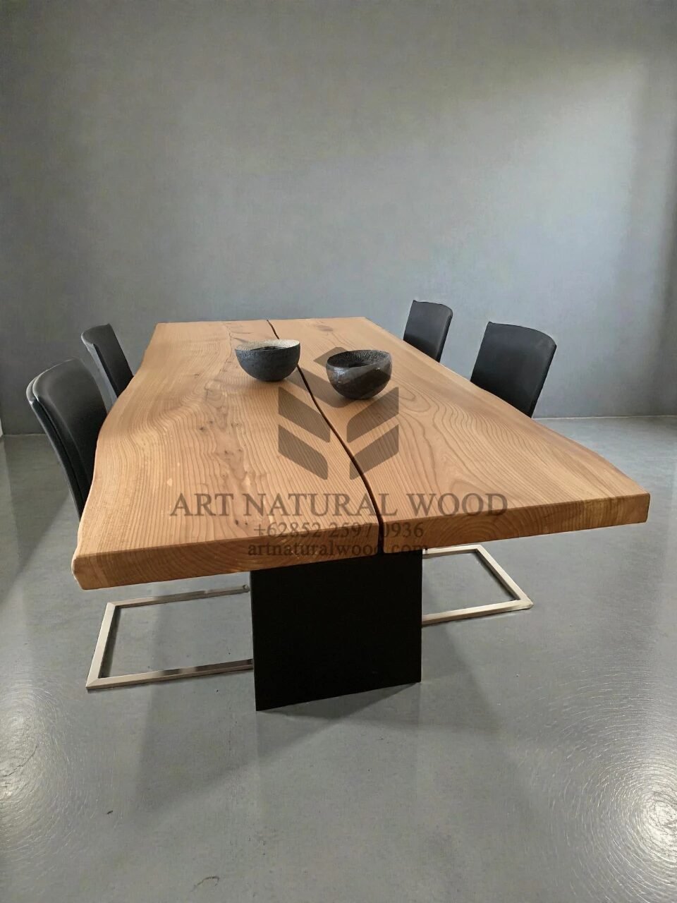 meja rapat kantor kayu besar-meja meeting kantor-meja rapat minimalis
