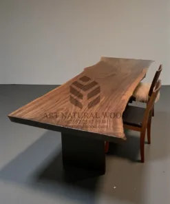 meja rapat panjang kayu trembesi-meja meeting panjang-meja rapat kanto-meja meeting informa