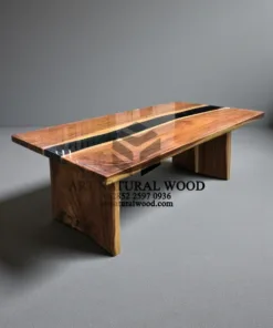 meja resin kayu trembesi-meja kayu resin-meja epoxy