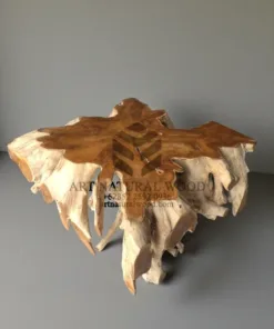 meja tamu akar kayu trembesi-coffee table kayu-meja kayu unik-meja kayu antik-meja tamu kayu