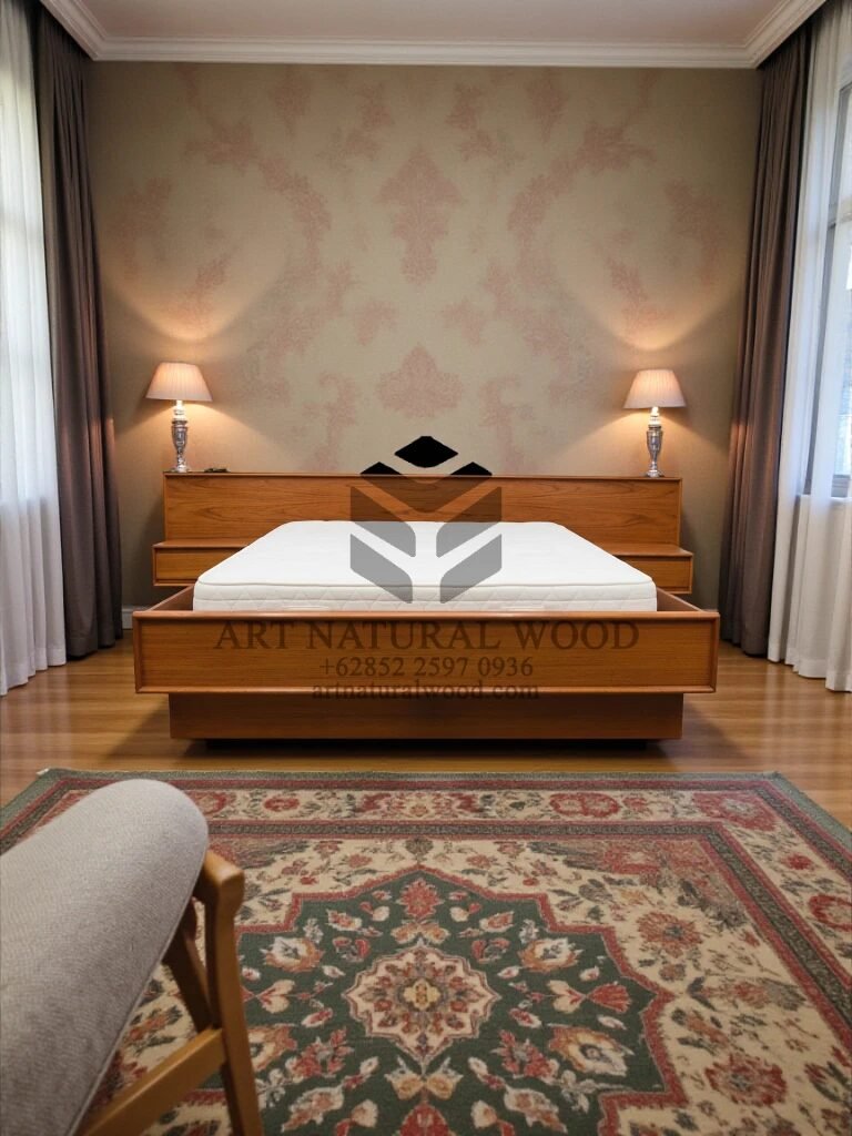 ranjang kayu minimalis-dipan kayu minimalis-tempat tidur minimalis-dipan jati-ranjang jati-tempat tidur jati